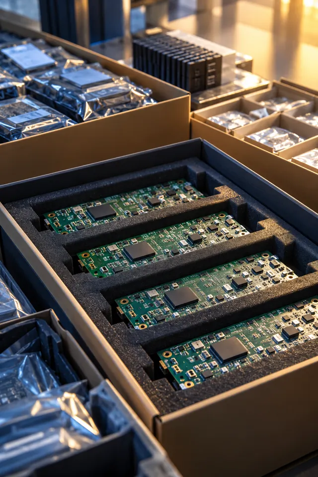 Illustrative electronics cargo