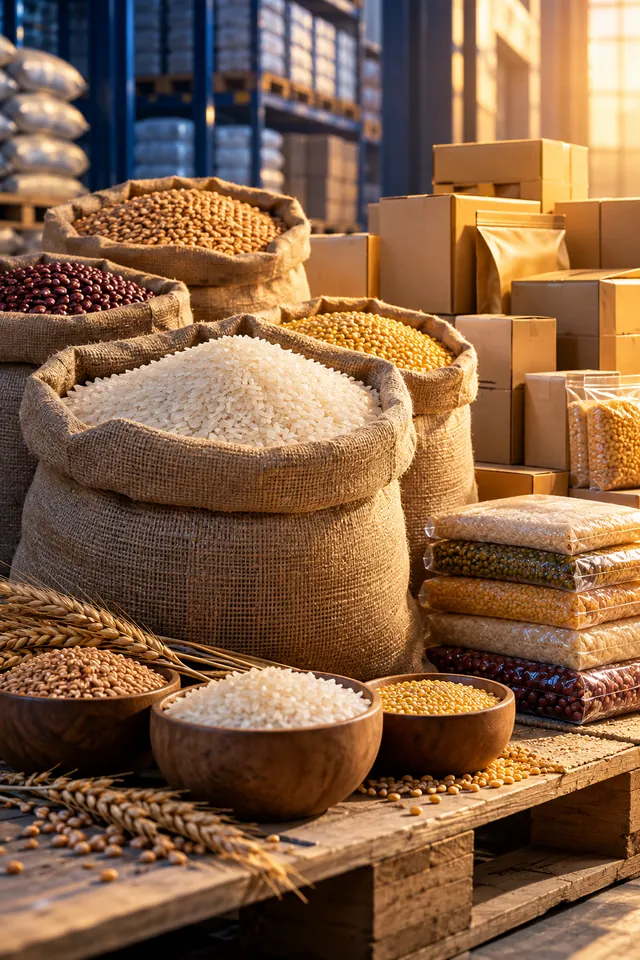 Illustrative foods cargo
