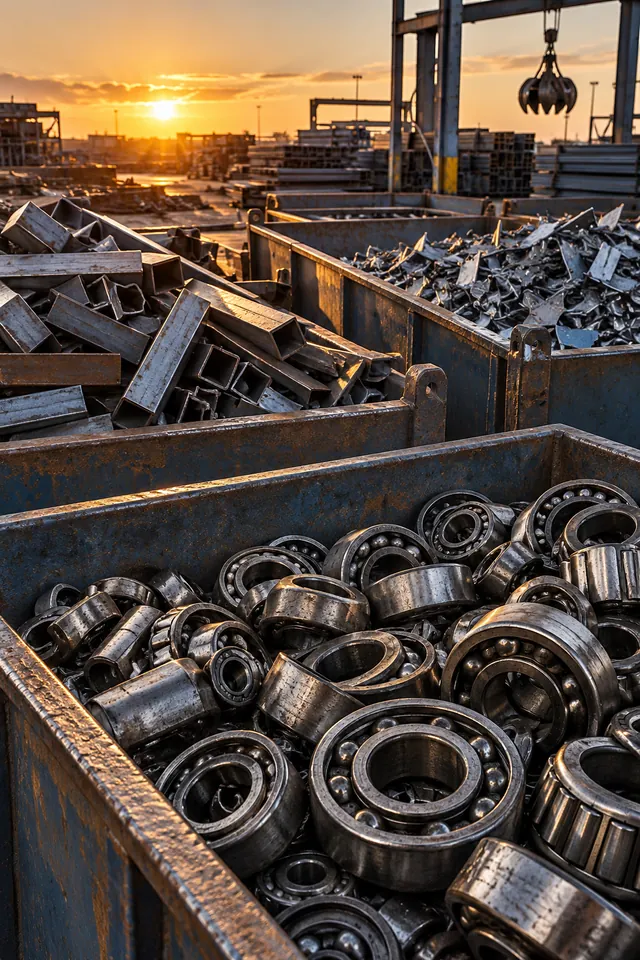 Illustrative scrap cargo